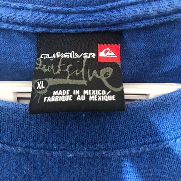 Quiksilver Y2K Muscle Sleeveless Shirt Upcycled XL - Picture 7 of 8